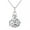 White(silver), variant on HOOUN Floral Harmony Ball Enamel Locket Pendant Necklace Jewelry Diffusion No Chime-White(silver)