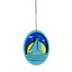 thumbnail image 1 of Adorno de verano decorativo colgante de barco de vela, letrero de pared con temática náutica marina 9x13cm, 1 of 9