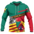 thumbnail image 3 of Sudadera con capucha con estampado 3D de la bandera de Camerún y África para hombre, ropa con emblema nacional, sudaderas con gráficos de león, jerséis de manga larga para la calle, 3 of 4