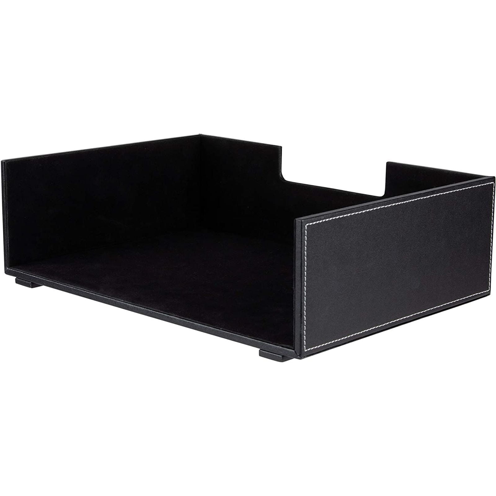 Pu Leather Paper Tray 13 X 4 9, Leather Paper Tray