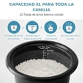 thumbnail image 4 of Arrocera Eléctrica Aroma 2 En 1 Con Vaporera Para 20 Tazas | Olla De Cocción Multifuncional, 4 of 9