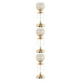 thumbnail image 3 of Wweixi Luxury Crystal Candle Holder Pillar Candlestick Ceremony Stand Decor Table Gold L 3Set, 3 of 6