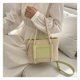 thumbnail image 4 of Bolsa De Hombro Bolsos de hombro para mujer Bolso bandolera tejido de verano de paja Bolsos tipo satchel de playa (Verde) Ehuebsd Para Estrenar, 4 of 8