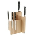 thumbnail image 2 of ZWILLING Italian Square Magnetic Knife Block - Natural Beechwood, 2 of 4