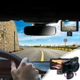 thumbnail image 1 of Dvkptbk HD Dash Cam 3-Inch Dash Cam Driving Recorder 1080P Fhd Front and Inside Two Lens Dashboard Car Cameras Large Wide Angle Support for G Sensor/Hd Night Vision/Parking Monitor Car Accessories, 1 of 9