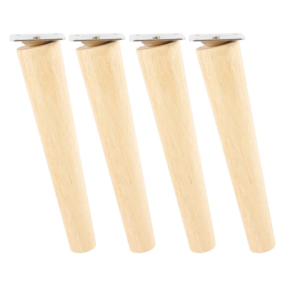 4PCS Sofa Leg Furniture Leg Screw Solid Wood Leg Wooden Table Cabinet Leg