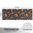 thumbnail image 5 of Kitchen Rugs Sets Of 2,Halloween Pumpkin Skull Pattern Anti Fatigue Kitchen Mat Rugs Non Slip Washable,Decorative Kitchen Floor Mats for Kitchen,Sink,Laundry,17"X47", 5 of 5