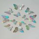 thumbnail image 4 of 12 Uds pegatinas de pared de doble capa con forma de mariposa láser calcomanía de pared 3D pegatina recortada pegatinas de refrigerador para, 4 of 8