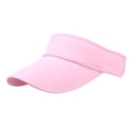 thumbnail image 2 of Cheers.US Sun Visor Hats for Women Men Adjustable Open Top Plain Visors UV Protection Sports Tennis Golf Travel Summer Beach Pool Visor, 2 of 2