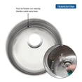 thumbnail image 5 of Fregadero Redondo Tarja Lavabo Acero Inoxidable Tramontina 94014105, 5 of 5