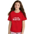 thumbnail image 3 of I Am The Master Dungeons Funny Gaming Crewneck T Shirts Boy Girl Teen Brisco Brands L, 3 of 6