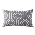 thumbnail image 4 of Grey Solid & Geo Outdoor Lumbar Set (2 Pack), 4 of 5