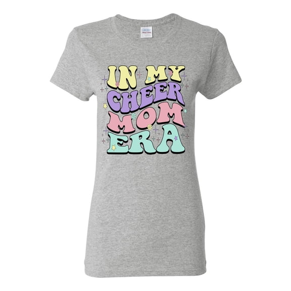 Wild Bobby Cheer Mom Era Women Graphic Tee
