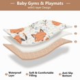 thumbnail image 5 of WOBOGO Cute Fox Baby Playmats Extra Large Waterproof Rollable Activity Pads for Toddlers 50×50inch, 5 of 7