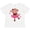 AA-White, variant on Ballerina Dance Monkey Girls Toddler T-Shirt