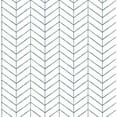 thumbnail image 2 of Chesapeake Bison Navy Herringbone Unpasted Non Woven Wallpaper, 20.5-in by 33-ft, 56.4 sq. ft., 2 of 3