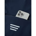 thumbnail image 6 of KVE Women's Hooded Softshell Vest Fleece Lined Windproof Zip Up Sleeveless Jacket Lightweight Coat for Running Navy Small, 6 of 9
