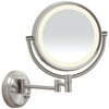 Conair Be6bled Reflections Led Brushed-nickel Wall-mount Mirror