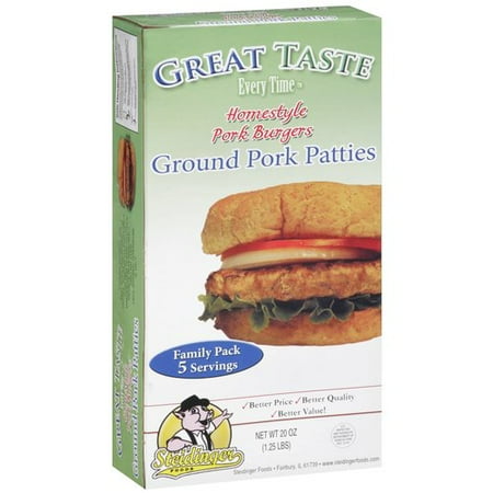 Ground Pork Patties