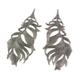 thumbnail image 4 of Piezas de Plata Colgante de Abalorios de Plumas Grandes Sunnimix DIY, 4 of 8