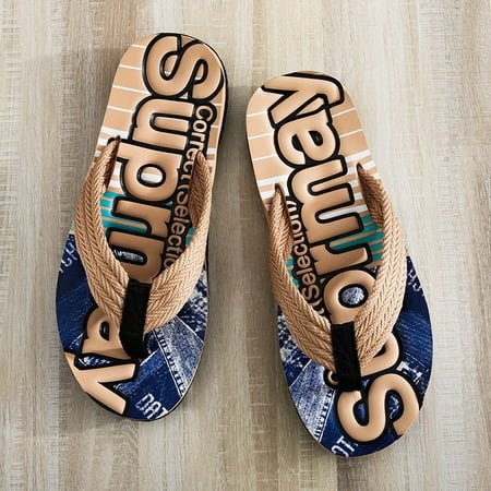

Flip Flops Men s Korean Fashion Outerwear Beach Slippers Men s Personality Flip-Flops
