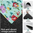 thumbnail image 3 of Pioneer Flower Floral Print Pattern Kitchen Rugs Sets Of 3,Kitchen Runner Rugs Non Skid Washable,Decorative Kitchen Floor Mats for Kitchen,Sink,Laundry,17"x30"+ 17"x47" + 17"x59", 3 of 6