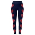 thumbnail image 5 of Tosmy Women's Leggings Valentine's Day Womens Autumn Winter Loose Top Print Shoulder Sleeves Pullover Sweatshirt Soft, 5 of 5