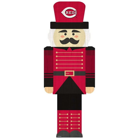 Cincinnati Reds 31'' Nutcracker Leaner