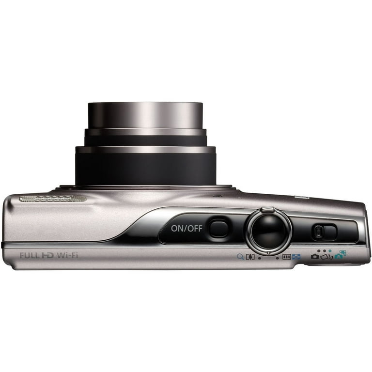 Canon PowerShot ELPH 360 HS Digital Camera (Black) 1075C001 B&H