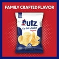 thumbnail image 3 of Utz No Salt Added Original Potato Chips Gluten-Free Family Size 7.75 oz Bag (Pack of 2), 3 of 5