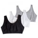 thumbnail image 4 of Sujetador deportivo Lorddream para mujer, estilo tirantes, paquete de 3, gris - M, 4 of 7
