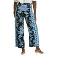 thumbnail image 2 of Elie Tahari womens  Skylar Print Pant, 8, Blue, 2 of 3