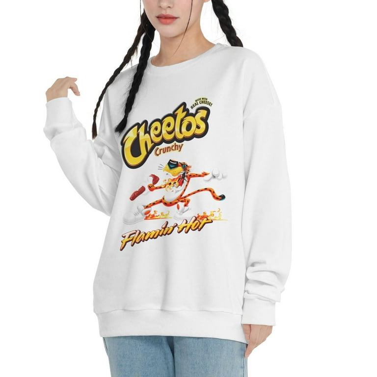 Cheetos Unisex Crewneck Sweatshirt Sweatshirts for Men Women Adult Pullover Sweater Adult Sweatshirts Walmart