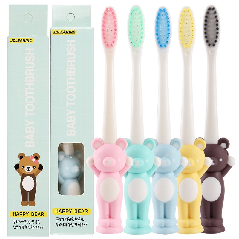 Baby Softbristled Toothbrush for Children Teeth Cartoon Character