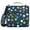 Random Color Dots, variant on Haosy 3 Ring Zipper Binder with Shoulder Strap Waterproof Trapper Keeper 2 Inch D-Ring 500 Sheets Capacity, Dark Navy Blue Plaid