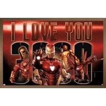 Marvel - I Love You 3000 Wall Poster, 14.725" x 22.375", Framed