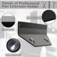 thumbnail image 5 of Soporte para ExtensióN de Cabello, 4 Piezas, Colgador de ExtensióN de Cabello AcríLico, Soporte de ExtensióN PortáTil, Estante de Almacenamiento para Peluca, ExtensióN de Cabello, 5 of 5