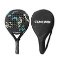 thumbnail image 1 of Raqueta de Pádel Profesional J-one Camewin Fibra de carbono Blanco Azul, 1 of 3