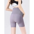 thumbnail image 6 of Deago Women's Maternity Shapewear Seamless Shorts Pregnancy Underwear Belly Support High Waist Workout Yoga Short Pants (Gray, 2XL), 6 of 10