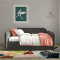 thumbnail image 3 of Novogratz Tallulah Tufted Daybed and Trundle, Grey Velvet, 3 of 16