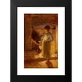 thumbnail image 2 of Adam Emory Albright 16x24 Black Modern Framed Museum Art Print Titled - Fireside Candlelight (1903), 2 of 5
