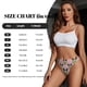 thumbnail image 5 of Fotbe Panda Avocado Tanga Sin Costuras para Mujer con Estampado – Panties Invisibles, Transpirables y Cómodos para Uso Diario-3X-Large, 5 of 6