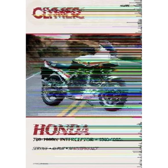 Honda 700-1000cc Interceptor, 1983-85: Manuel d'Atelier Clymer