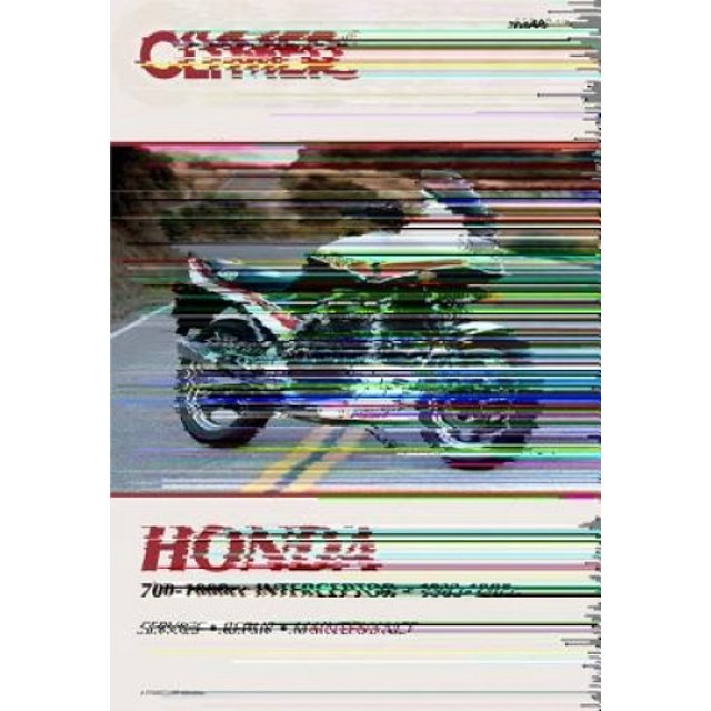 Honda 700-1000cc Interceptor, 1983-85: Manuel d'Atelier Clymer