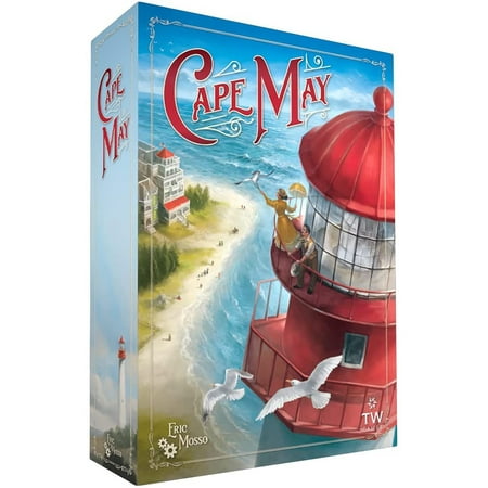 Cape May - Boardgame, Ages 14+, 1-4 Players, 60-120 Min Game Play