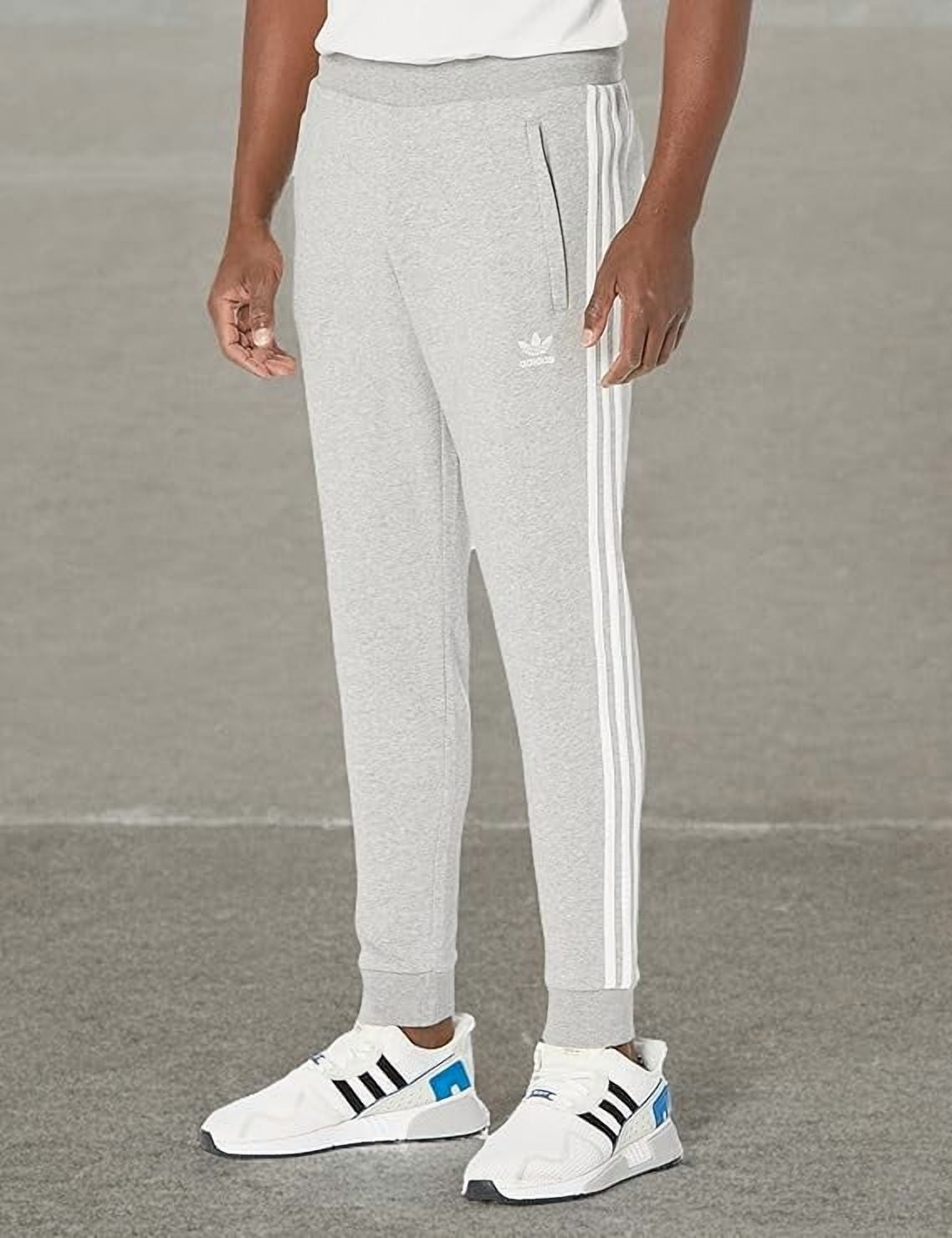 adidas Originals Men's 3-Stripes Pant - Medium Grey Heather