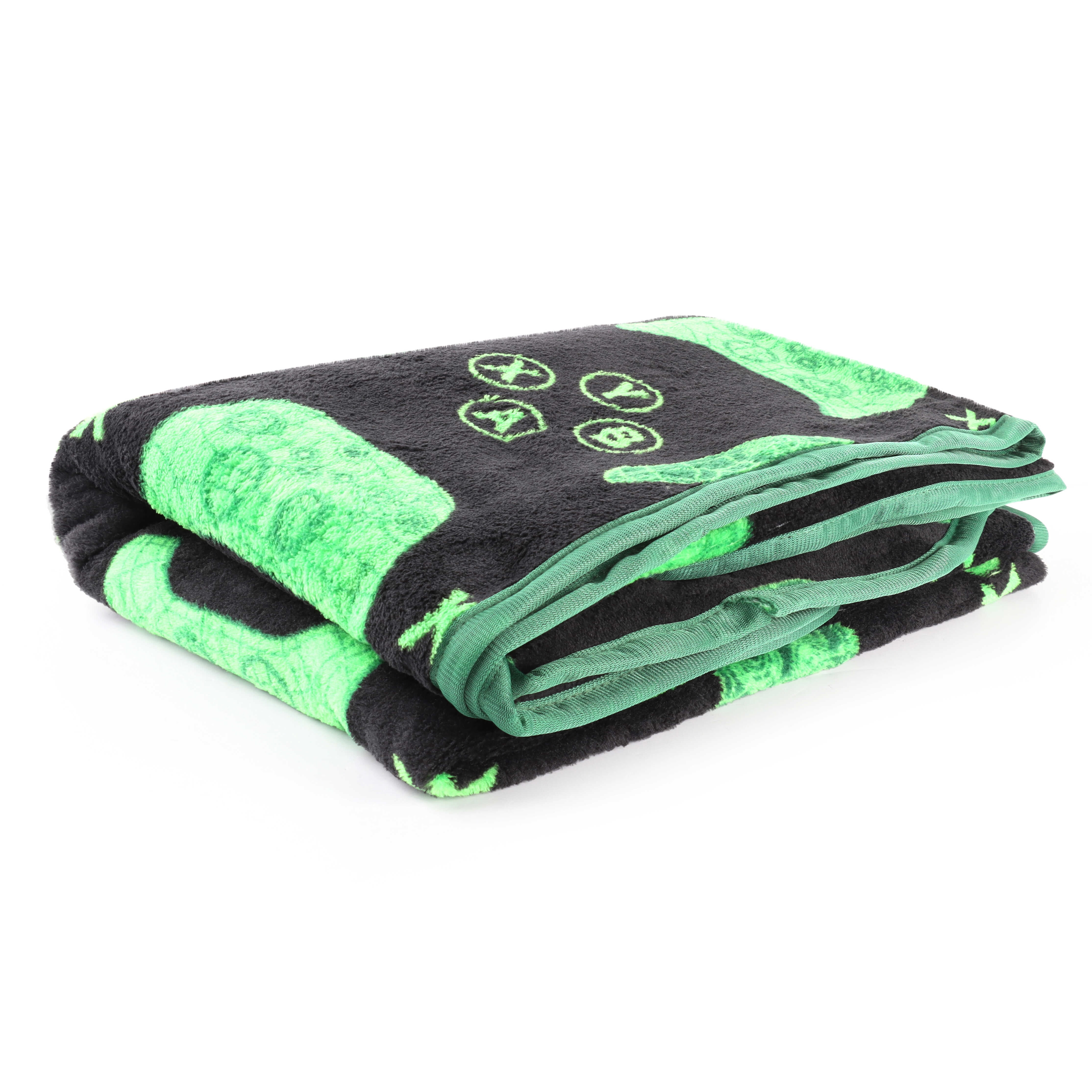 XBOX Kids Throw Blanket, 3D Hardware, Soft Coral Fleece, Multicolor, 46"x60"