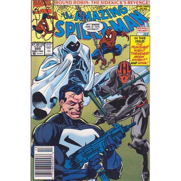 Amazing Spider-Man, The #355 (Newsstand) VF ; Marvel Comic Book