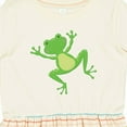thumbnail image 4 of Inktastic Jumping Frog Girls Toddler Dress, 4 of 5