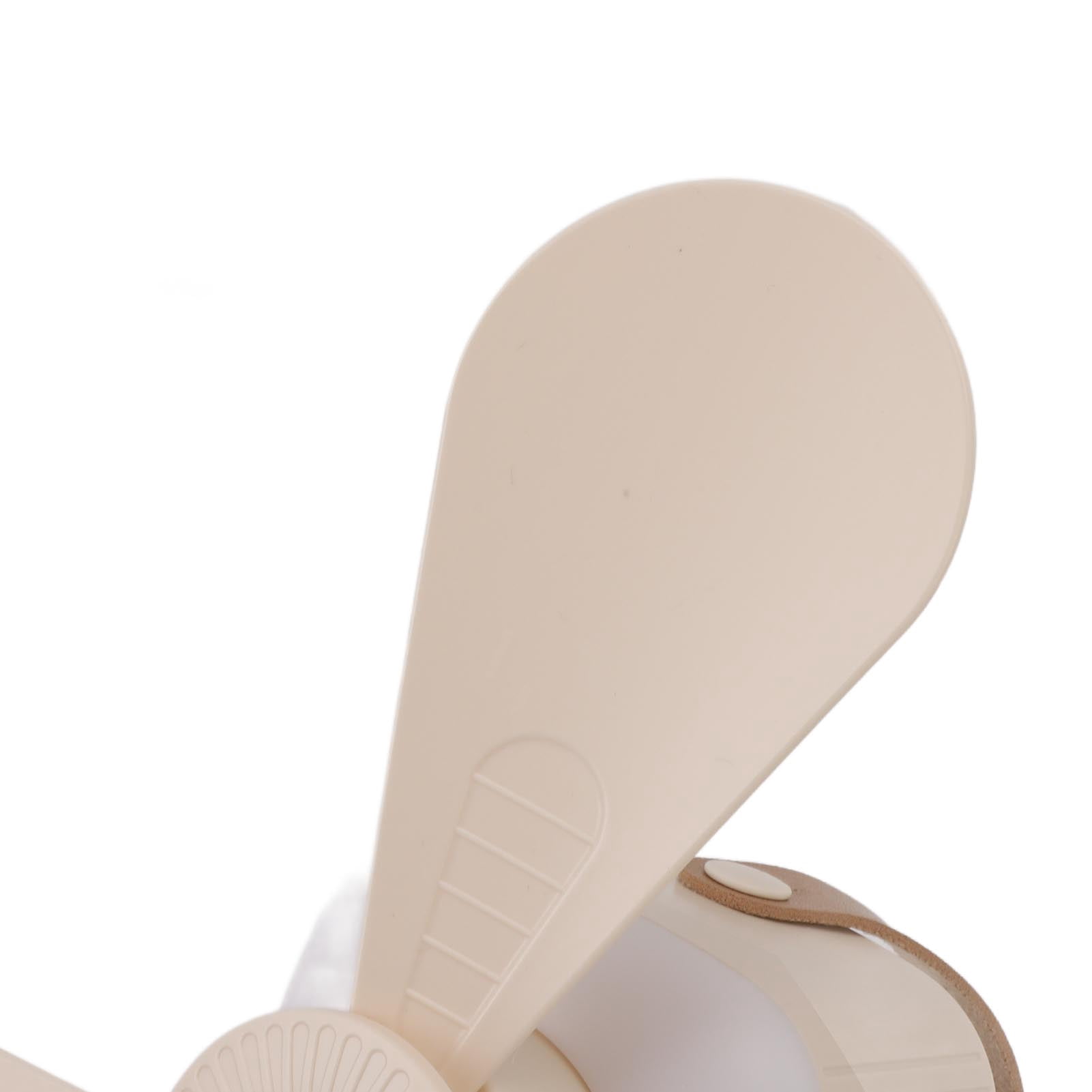 Riousery 3-Blade 7200mAh USB Powered Ceiling Fan with Light and Remote Control Beige (15 cm / 5.9 inches)